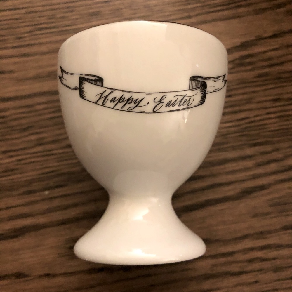 Set of 4 Mark & Graham Easter Egg Cups NWT